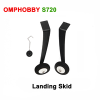 OMPHOBBY S720 RC Airplane Landing Gear Spare Part Fixed-wing Remote Control Aircraft Landing Skid Accessory