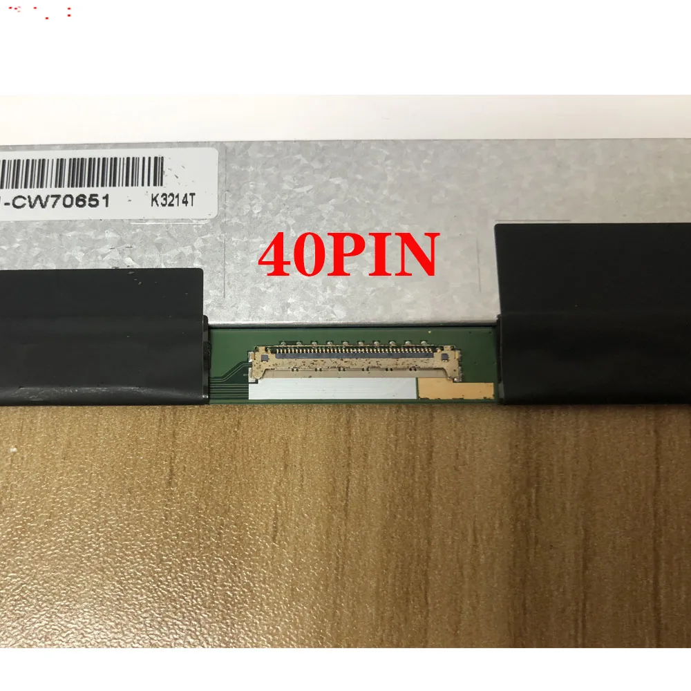 Imagem -04 - Pequeno 40 Pinos 15.6 Polegada 1920x1080 Fhd Ips Tela do Laptop Lq156m1jw03 Lq156m1jw04 Lq156m1jw07 Lq156m1jw08 Lq156m1jw09 Ne156fhm-nz1