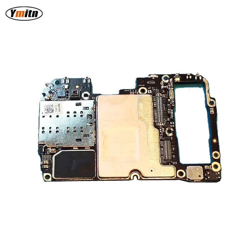 Ymitn Unlocked Main Mobile Board Mainboard For Xiaomi 9 Mi9 M9 Mi 9 Motherboard With Chips Circuits Flex Cable CN ROM 6GB