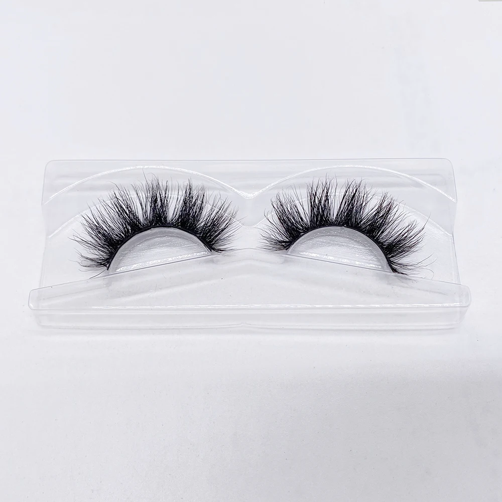 ขายส่ง Make Up 5D Mink Eyelashes Fluffy เคลือบของ Eyelash Extension 100คู่/ล็อตไม่มีกล่อง16 ~ 25มม.ขนตา D08 A14