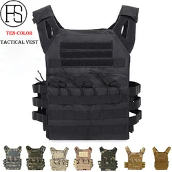 600D JPC  Lightweight Hunting Tactical Vest Military Molle Modular Body Ammo Airsoft Paintball Combat Vest Clothes Accessories