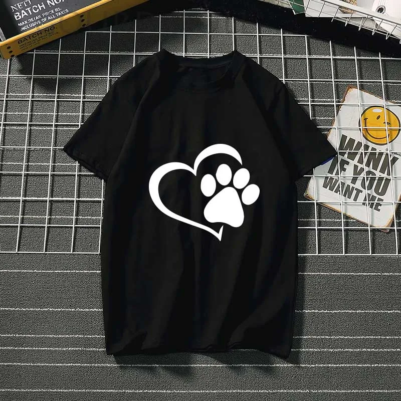 women tshirt for dog love Graphic Print Summer Fashion Top  Tshirts Ladies Casual Harajuku kawaii cute tshirt clothes