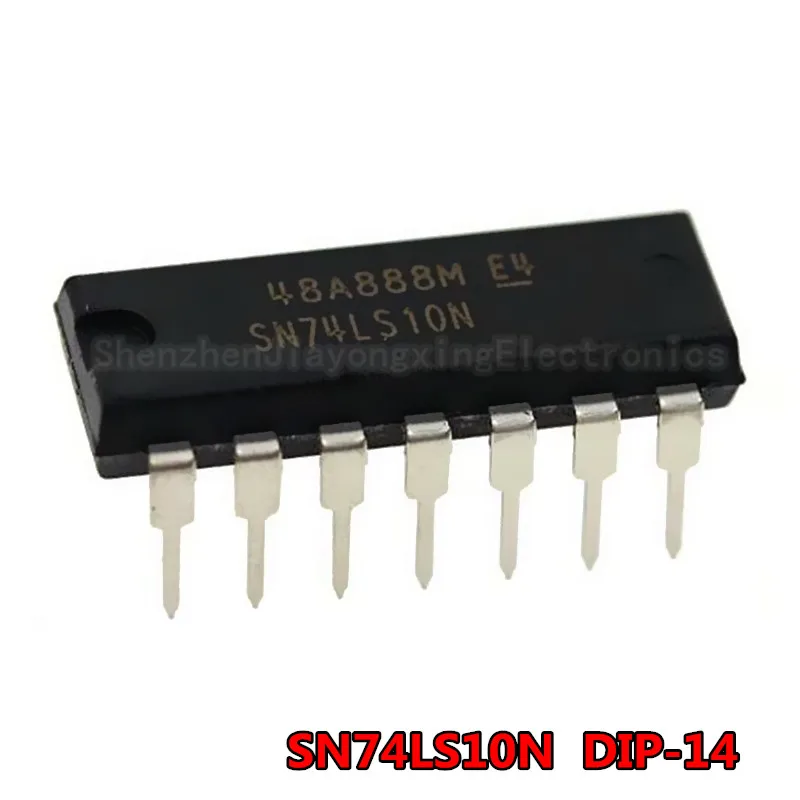 10PCS HD74LS10P DIP14 HD74LS10 DIP SN74LS10N 74LS10 new and original IC