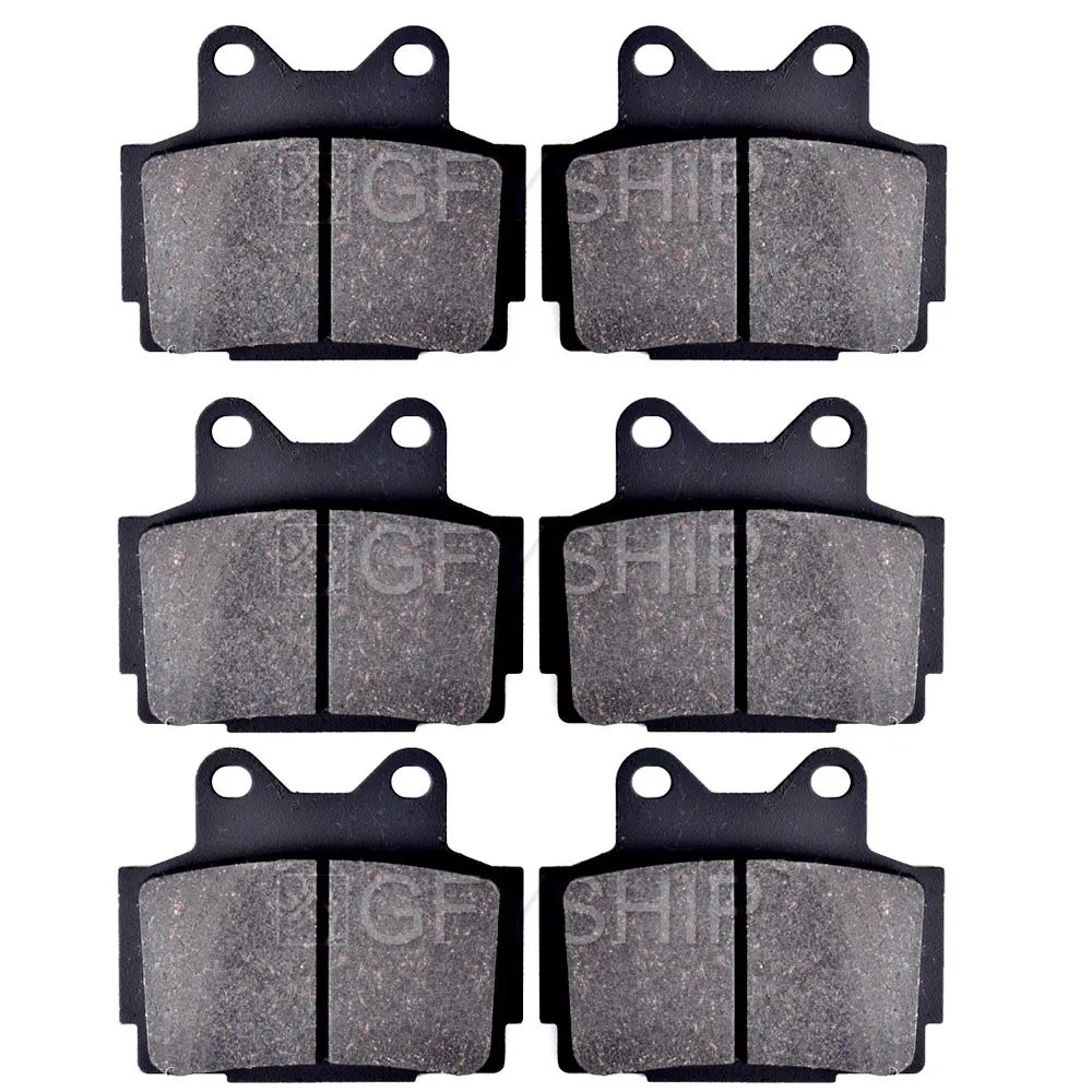 For YAMAHA RD350 F/F2 1985 1986 1987 1988 1989 1990 1991 1992 RD 350 Motorcycle Front Rear Brake Pads Brake Disks