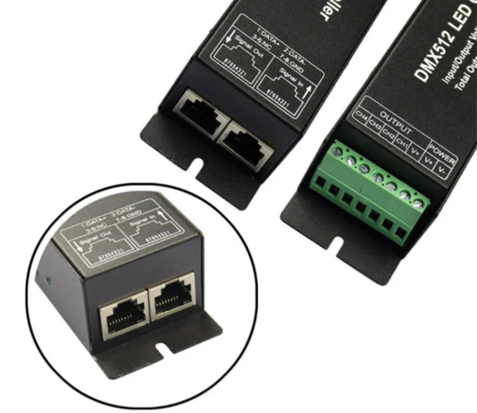 

DMX512 Decoder LED Dimmer Driver RGB/RGBW Controller DMX-512 3/4 Channels Decoder Controller Dimmer , for RGB/RGBW LED Strip