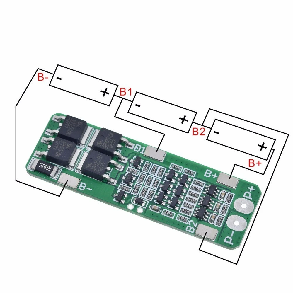 HX 3S FL20 Li ion Lithium Battery Pack Protection Board 12V Liion 18650 Charger BMS Multi Cell Charging Power Module Wholesale