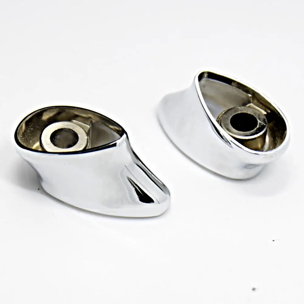 Z przodu krótki Turn Signal wsporniki z chromowaną ramą zestawy aluminiowe dla ulica Glide Harley FLHX Dyna szeroki Glide FXDWG 07- 08