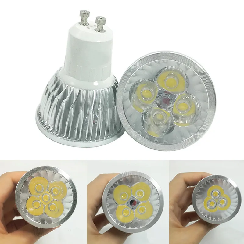 

Led Bulb Light Spotlight GU10 E27 E14 3000K 4000K 6500k MR16 DC 12V 9W 12W 15W Replace Halogen Lamp AC 85-265V Energy Saving