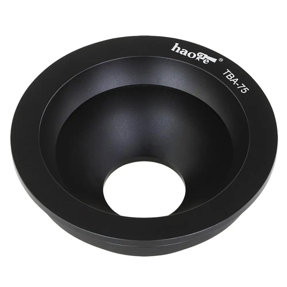 Haoge TBA-75 75mm Bowl Adapter for Gitzo 3# 4# 5# series Systematic Tripod Head