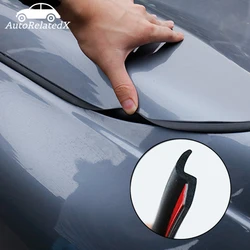 Tira de sellado de aislamiento de ruido para capó de coche, tira de sellado de goma impermeable para cubiertas de motor, tira de sellado de goma automática