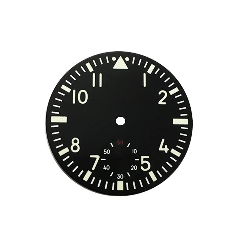 Weiß/Schwarz Optional 38,8mm Zifferblatt Armbanduhr Platte Für ST3620 ETA6498 Uhrwerk Zubehör Ersatz Reparatur Teile