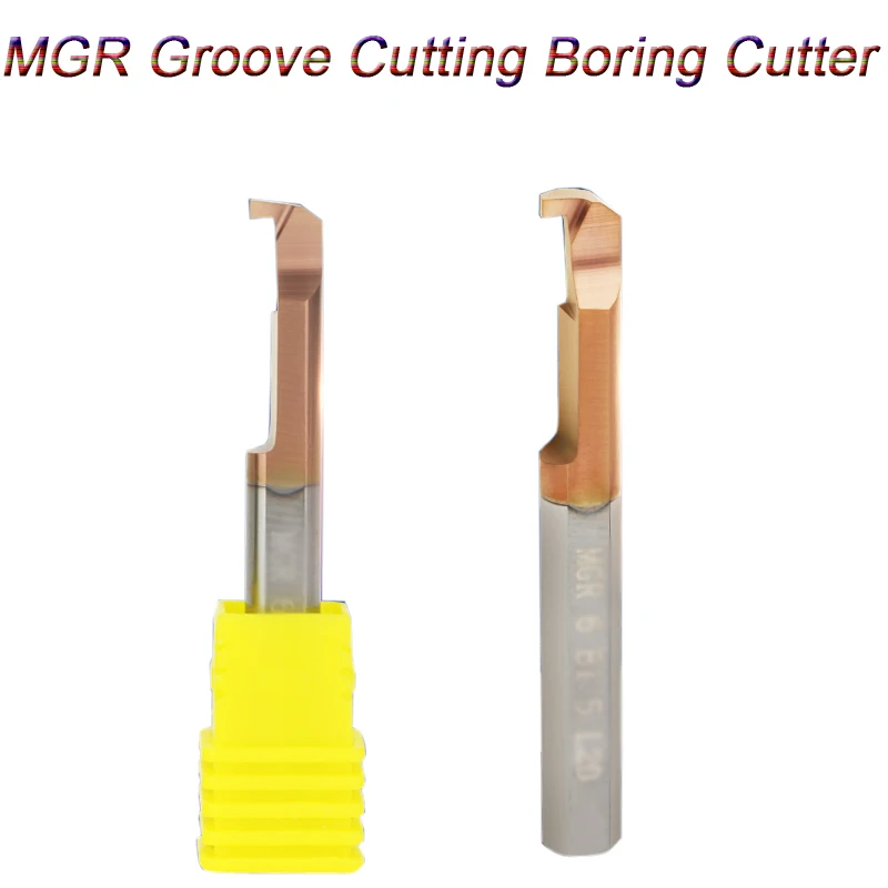 Micro Diameter Carbide Lathe Boring Cutter Coated Bore Internal Turing Tool Small Hole MGR grooving Cutting groove Slot