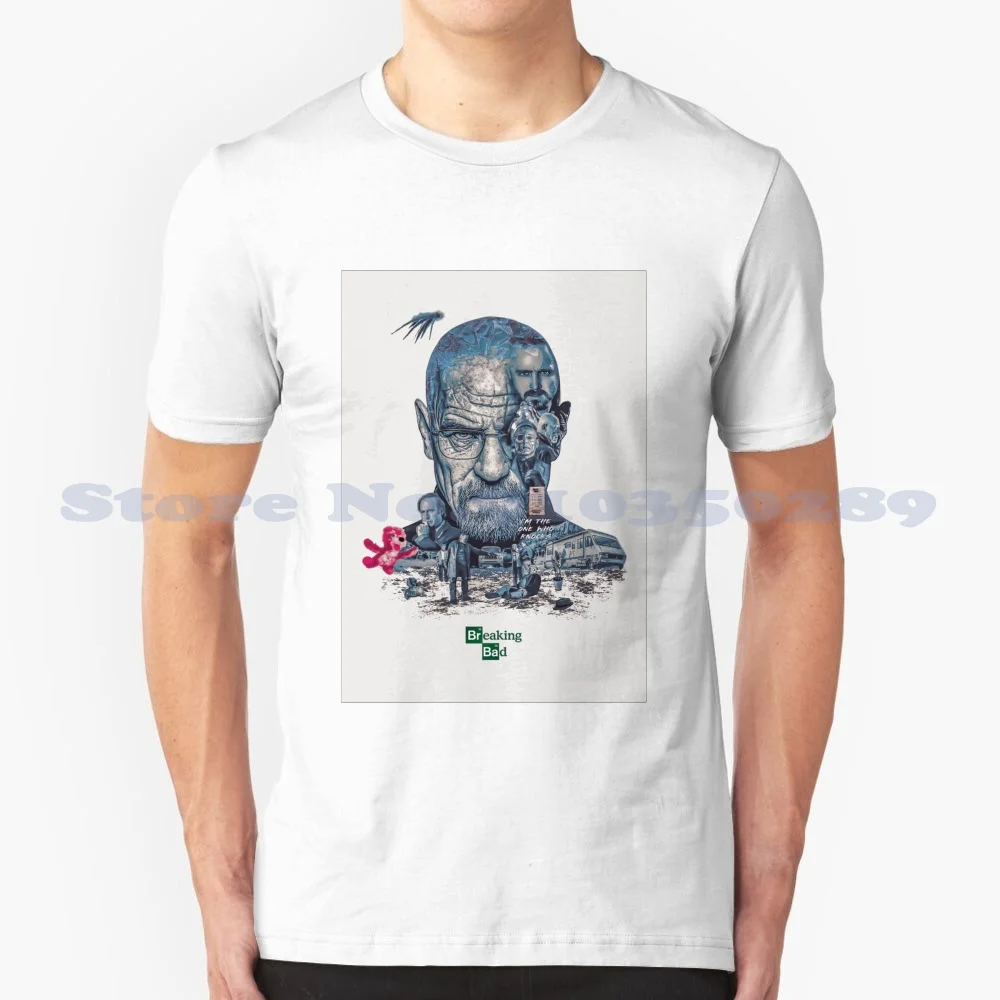 100% Cotton T-Shirt Walter White Heisenberg Jesse