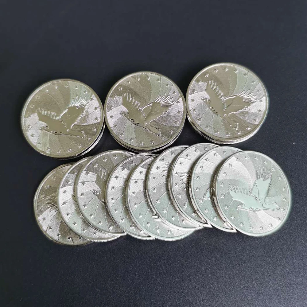 500pcs 25*1.85mm Stainless Steel Lovely Arcade Game Token Coins For Arcade Game Machine