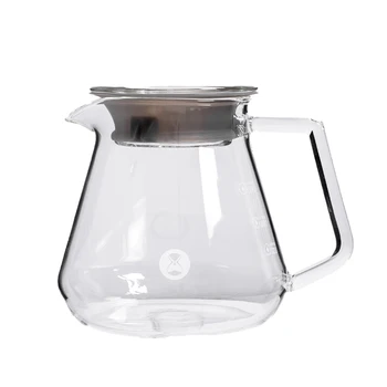 TIMEMORE Borosilicate Glass Coffee Sharing Pot Coffee Server,Heat Resistant Pour Over…