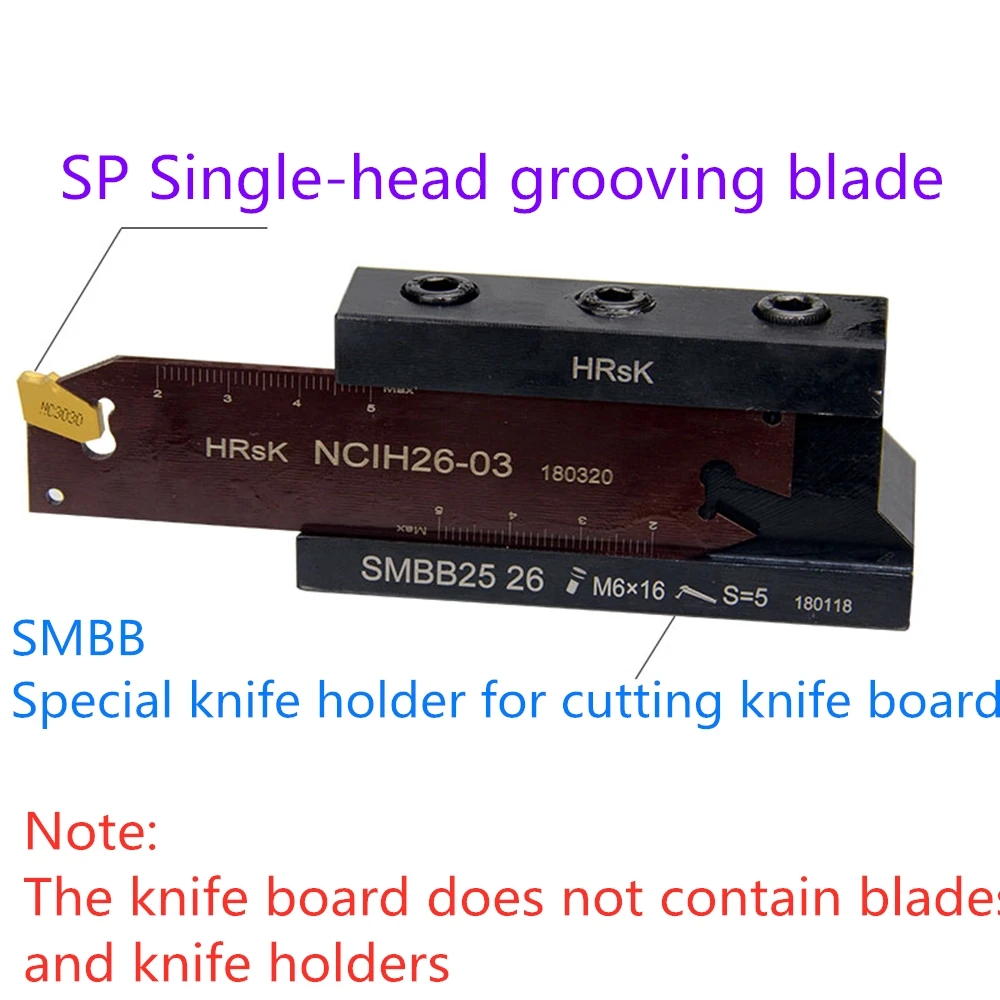 1PCS SMBB2026/SMBB2526/SMBB2032/SMBB2532/SMBB3232 Grooving Cut-Off Cutter Holder NCIH26-2 NCIH32-3 NCIH32-4Cut Off Blade