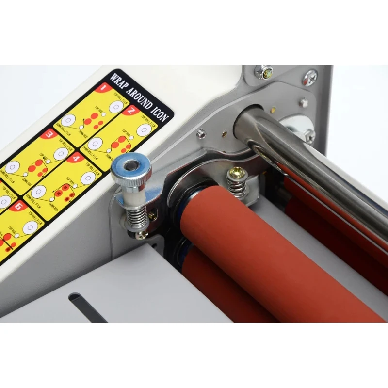 9460T A2+ Paper Laminating Machine English Version Four Roller Cold Hot Laminator Rolling Machine film photo Laminating Machine