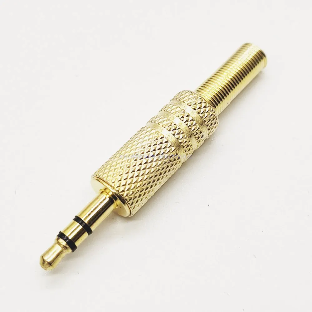 2pcs/Lot 3.5mm Replacement 3.5 Male Repair Headphones Audio Jack Plug Connector Soldering for Most Earphone Jac