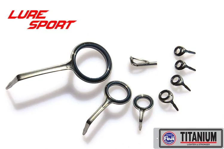 JAPAN FUJI 6-teiliges 9-teiliges Set T-ATTG16 20TKTTG Guide TKGTT Top Guide Spinnruten-Bauteile Reparatur DIY Zubehör – Detail 2