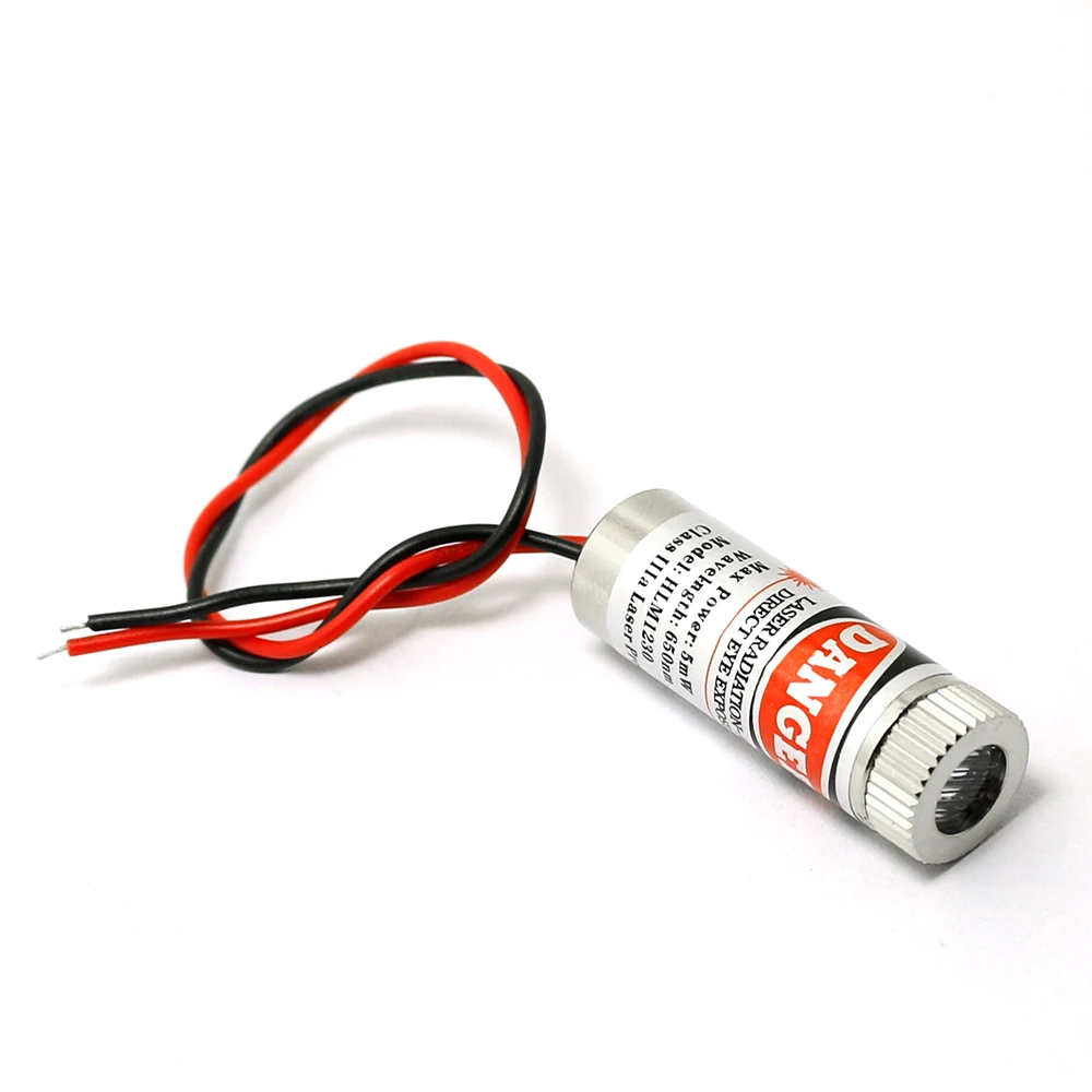 650nm 5mW Rote Laser Linie Modul 12x35mm