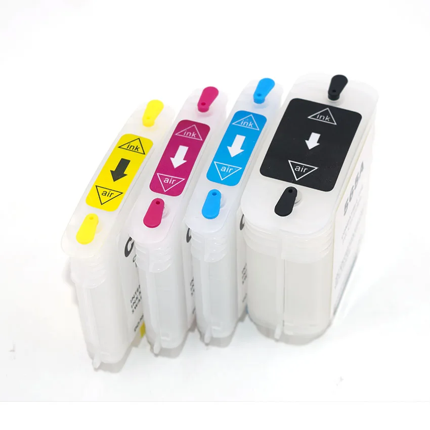 69ML/28ML Refill Ink Cartridge for HP 11 82 for HP Designjet 111 With Permanent Chip