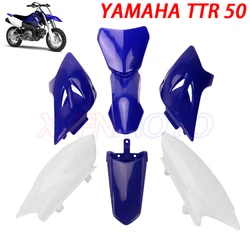 For Yamaha TTR50 TTR 50 Complete Body Plastics Kits Front Rear Fender Fairing Cover Dirt Bike Motorcross