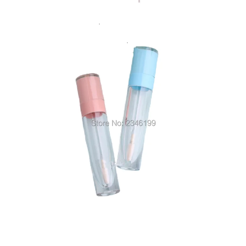 New Lip Gloss Tube  Clear Plastic Lipgloss Containers Empty Round Cosmetic Container 8ml Lip Gloss Wand Tubes 30pieces 50pieces