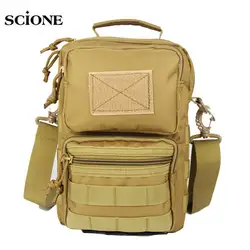 Men Tactical Bag Sling Mollle System Bags Sport Handbag Shoulder Pack Crossbody Bags Travel Camping Phone Bag Hiking Fanny Pack