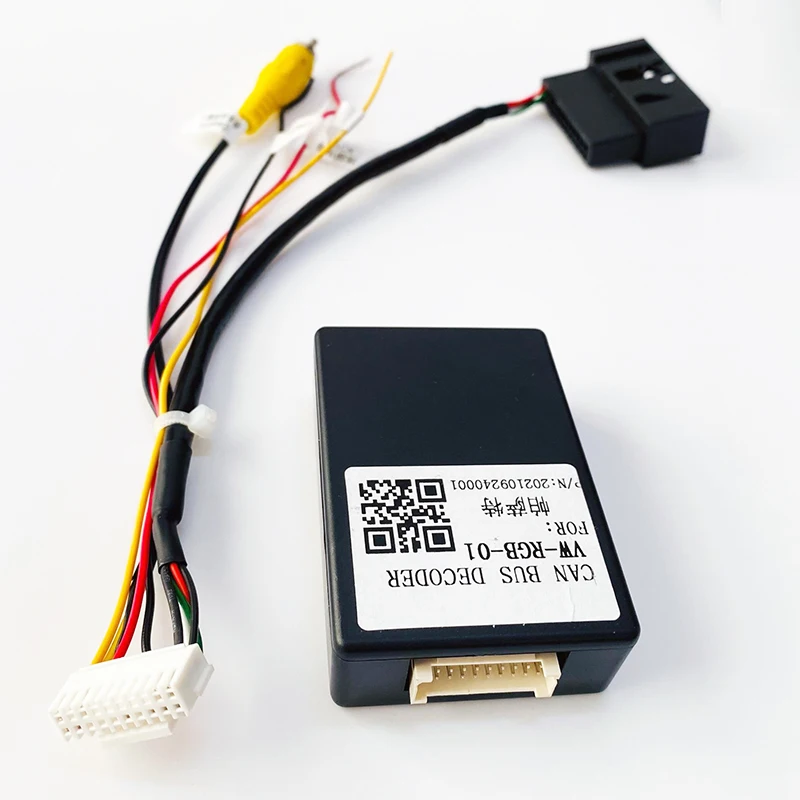 26PIN RGB decoder RGB to CVBS(AV)conversion box For Volkswagen Magotan/Passat/CC/Tiguan/Golf 6 original car camera