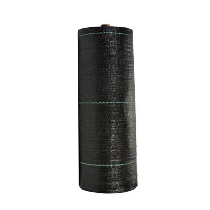 1m Agricultural Anti Grass Cloth Black Plastic Mulch Film Thickness Garden Weeding Control Fabric Degradable Weeding Cloth