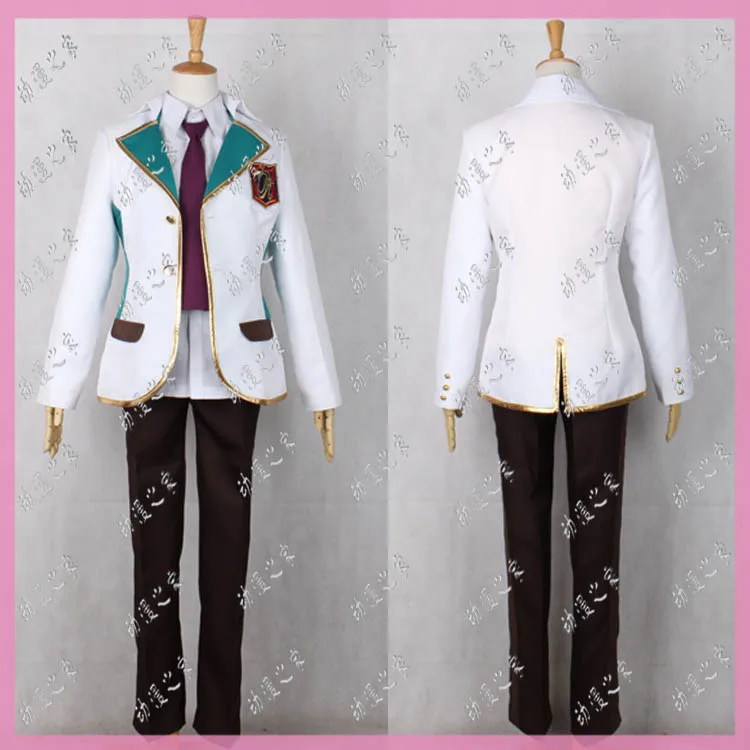 

Anime High School Star Musical Tsukigami Kaito Cosplay Costume School Uniform Halloween Suit For Women Men Christmas Costumes