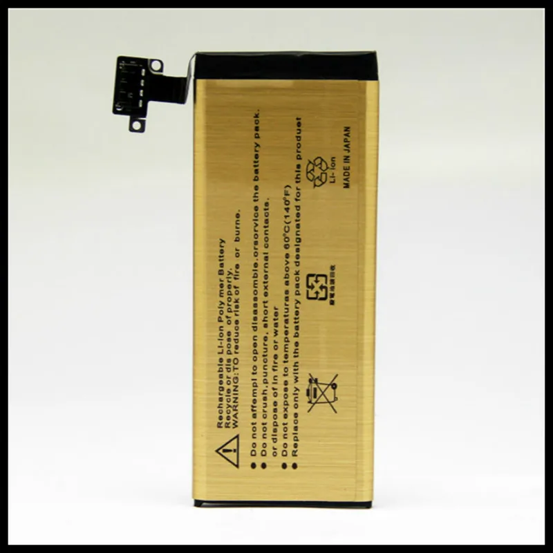 New High Capacity For Bateria iphone 4S Gold Replacement Battery For iPhone 4S Battery ip4S Gold