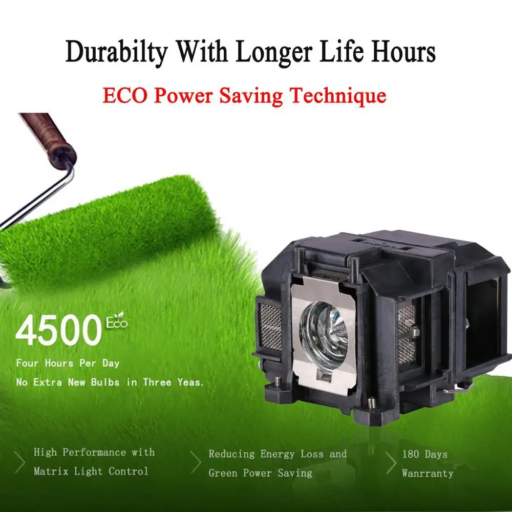 EB-S02 EB-S11 EB-S12 EB-W12 EB-W16 EB-X02 EB-X12 EB-X14 EB-X14G EH-TW550 EX3210 H494C H433B Projector parts ELPLP67 for EPSON