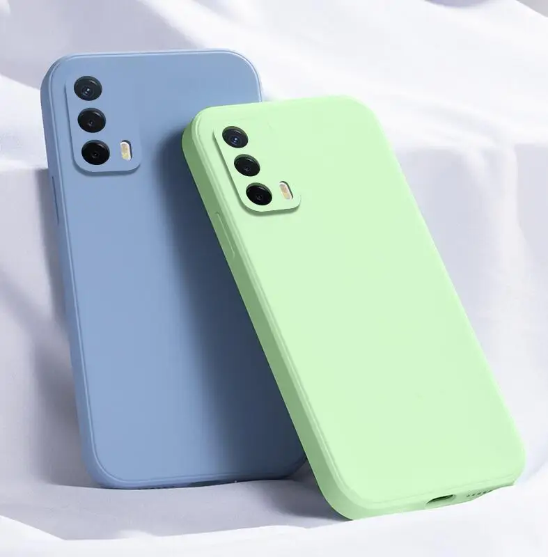 Meizu 18S Pro Liquid Silicone Protective Camera Lens Soft TPU Back Cover Cases For Meizu 17 18 Pro 18X Bumper Shockproof Fundas