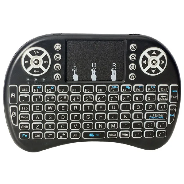 POWERMASTER HL-19485 LED TOUCH WIRELESS MINI KEYBOARD