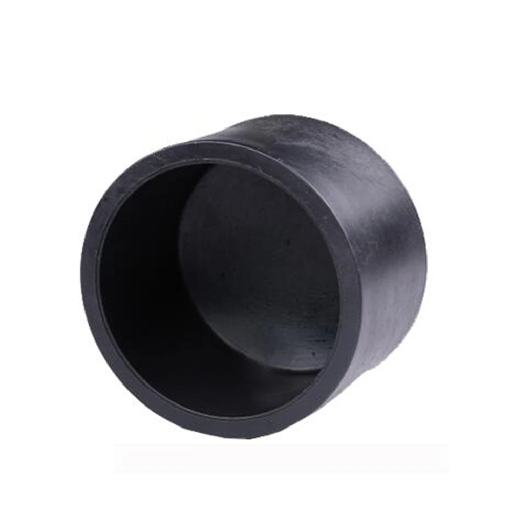 PE Butt-type Pipe Cap Pipe Fittings Plug Cap Water Supply Plug Thickening 63 75 90 Bulkhead