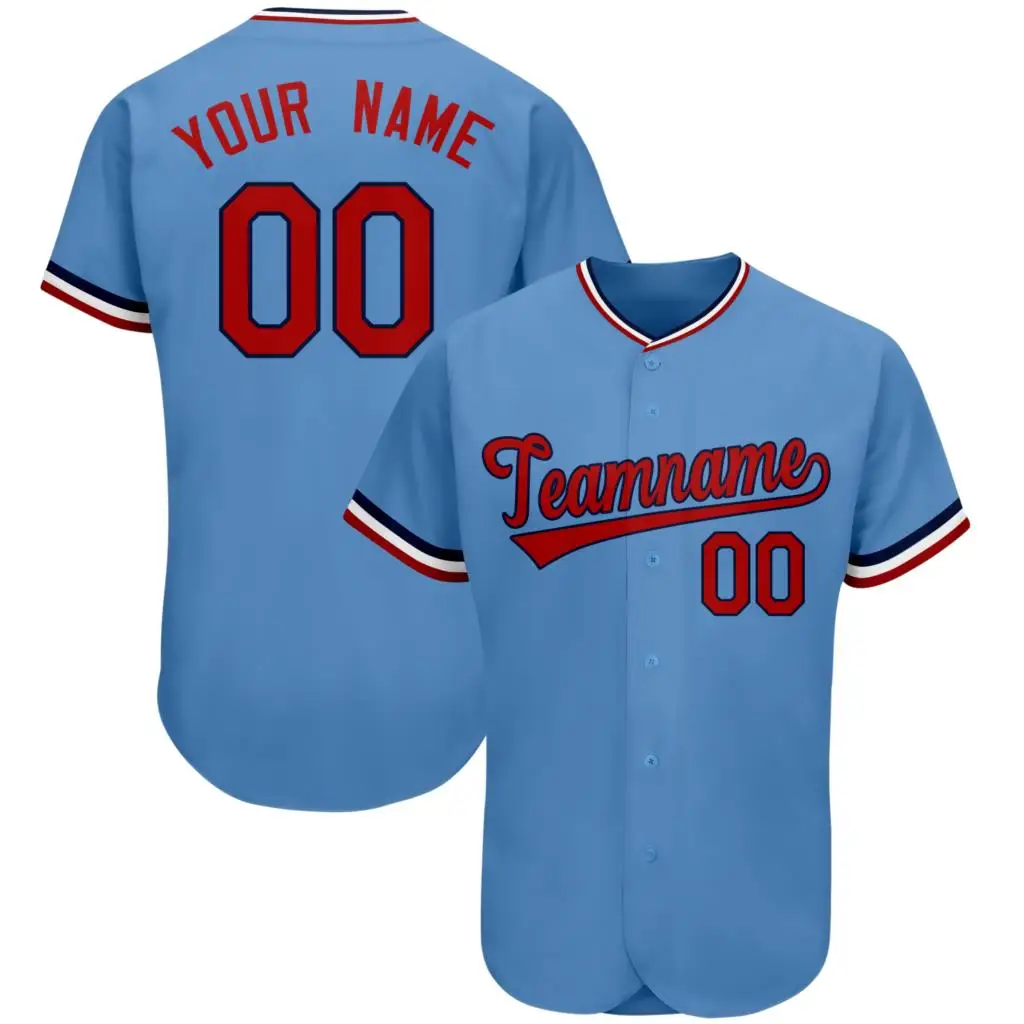 Customized Baseball Jersey Training Athlete's Sportwear Name&Number Print Any Color Button down Shirts for Men/Women/Youth