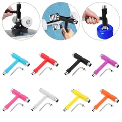 Profesjonalne wszystko w jednym wielofunkcyjny kształt T/Y Longboard Roller Skate Tool Skate Tools śrubokręt Skateboard Wrench