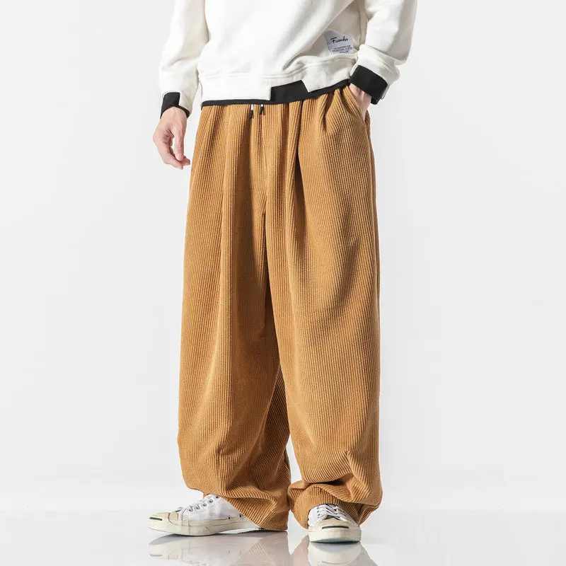 Oversized Men\'s Casual Trousers Streetwear Harem Pants Fashion Men Woman Long Pants Loose Male Sweatpants Harajuku Plus Size 5XL