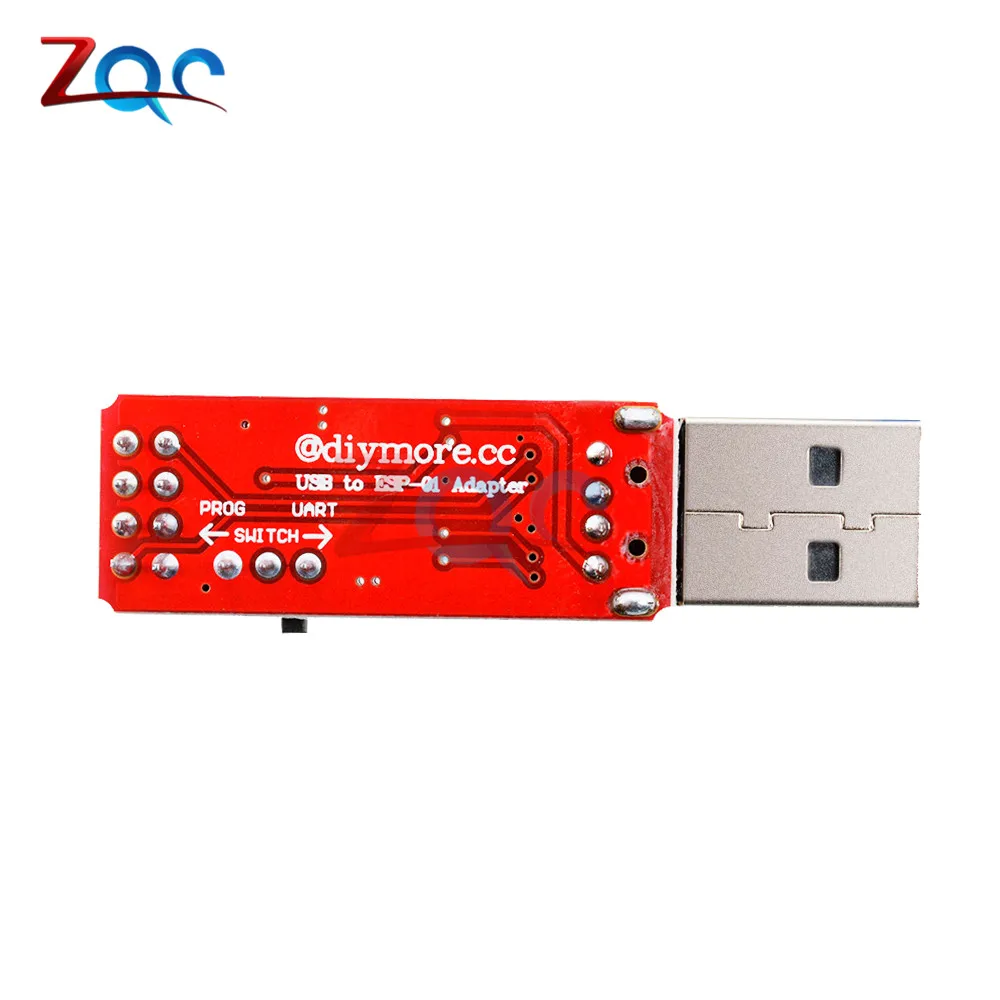 CH340 USB to ESP8266 Serial ESP-01 ESP-01S Adapter Wireless WiFi Development Board ESP01 ESP01S Programmer Adapter Module