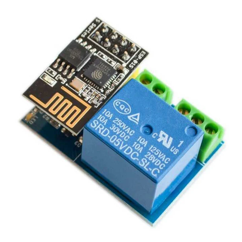 ESP8266 ESP-01S 5V Modul Relai WiFi Hal-hal Rumah Pintar Remote Control Beralih Aplikasi Ponsel ESP01S Modul WIFI Nirkabel