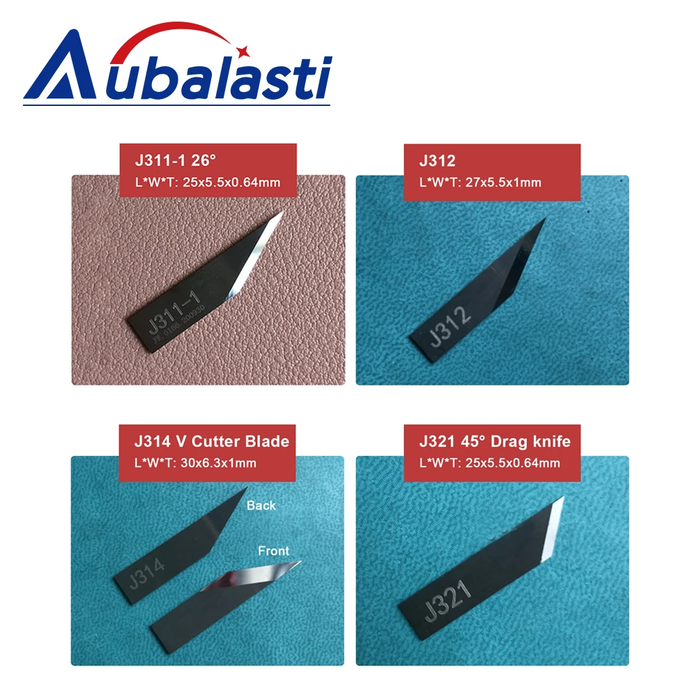 Aubalasti JingWei الاهتزاز شفرة سكين 16 درجة 26 درجة 45 درجة للإعلان الاهتزاز ماكينة قطع السكين
