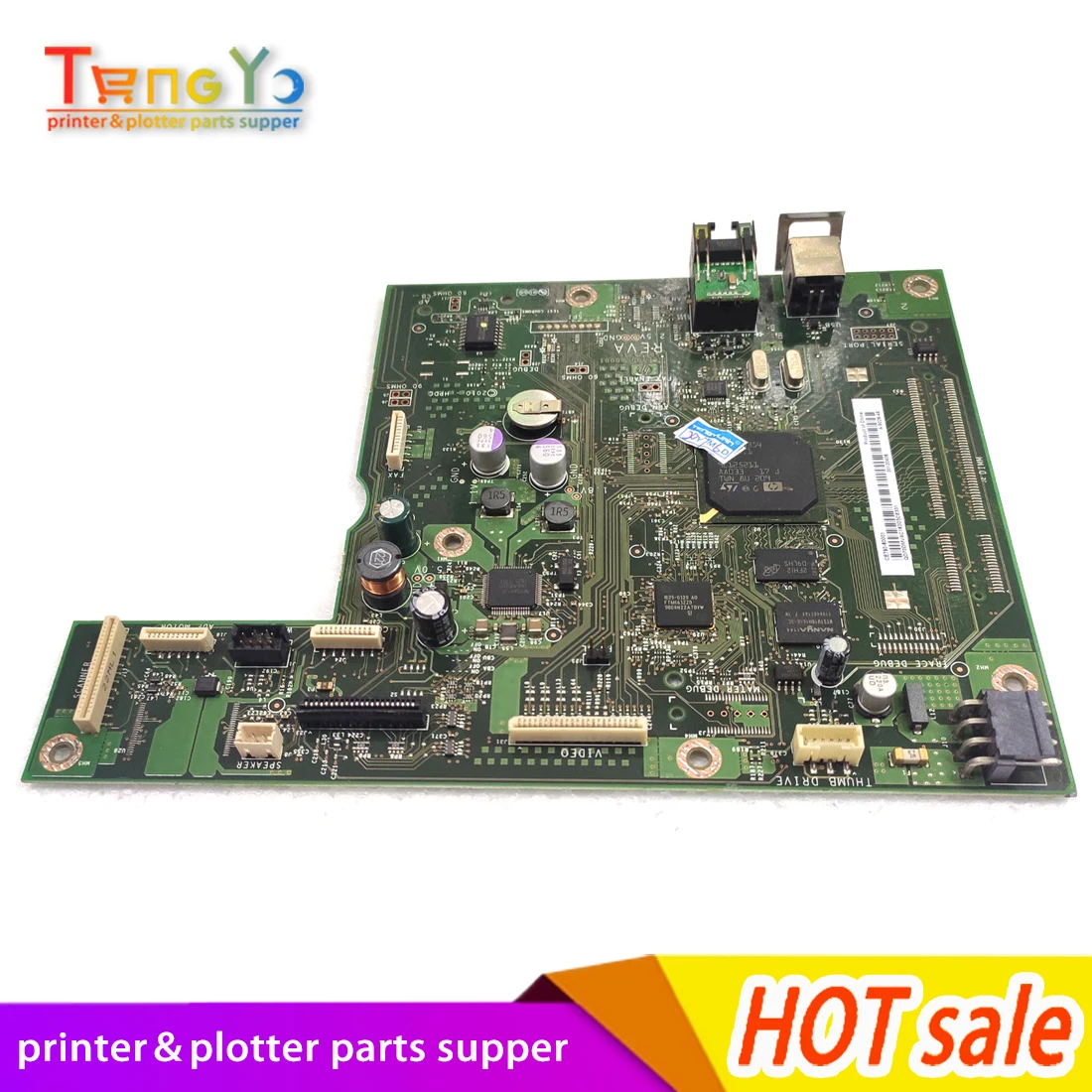 

2PC X CE790-60001 Logic Main Board Use For HP CM1415fn CM1415fnw CM 1415 1415fn 1415fnw Formatter Board Mainboard