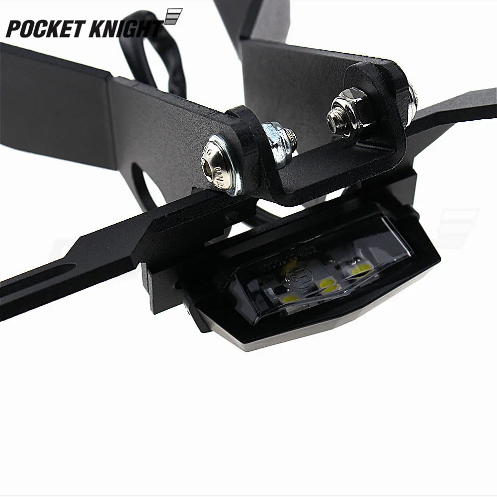 License Plate Holder for HONDA CB300R CB300 R 2018-2019 Motorcycle Tail Tidy Fender Eliminator Registration Plate LED Light