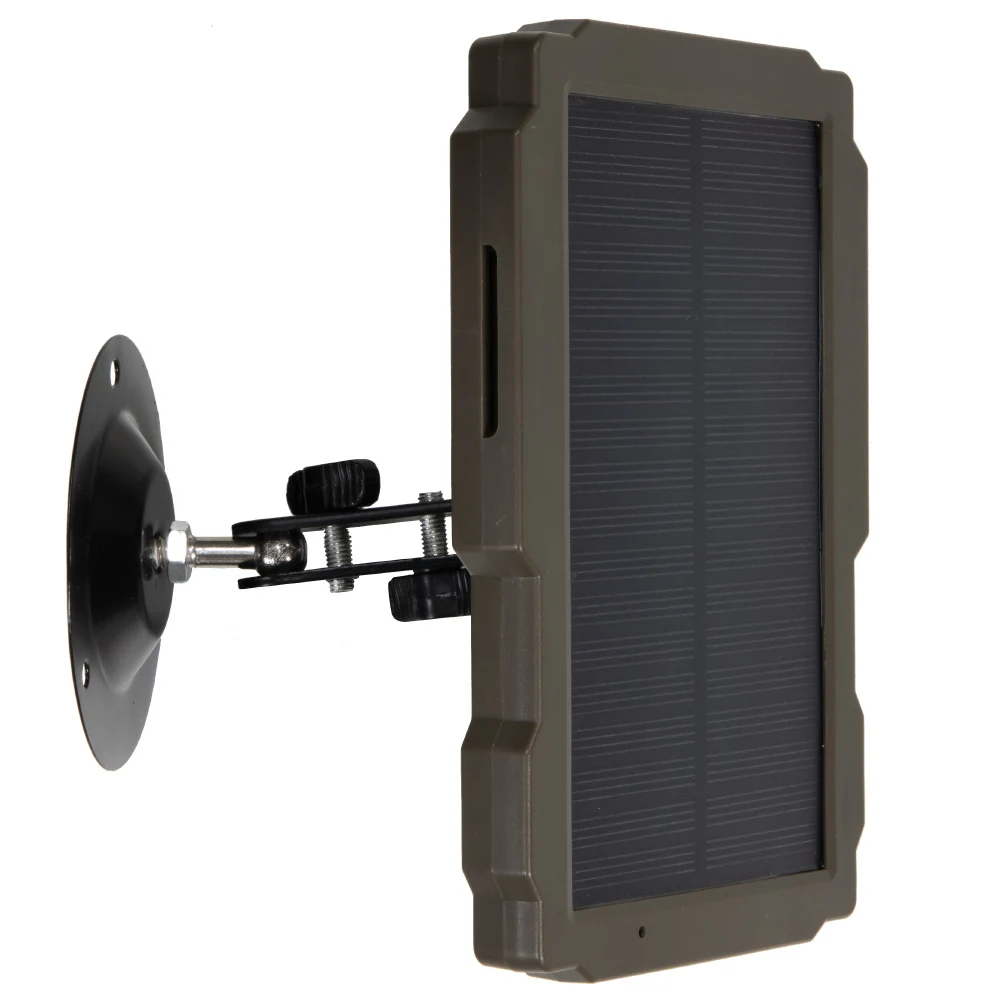 New Outdoor Solar Panel Solar Power Supply Charger Battery for Suntek 9V HC900 HC801 HC700 HC550 HC300 Trail Camera