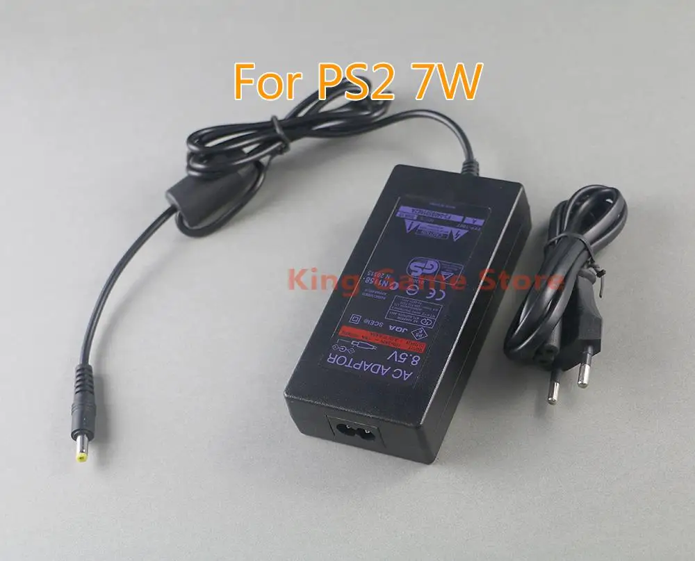 1pc/lot For PS2 7w EU US AC Adapter Power Supply Charger Cord for Playstation PS2 Slim 70001 7004 7008 700x Series DC 8.5V