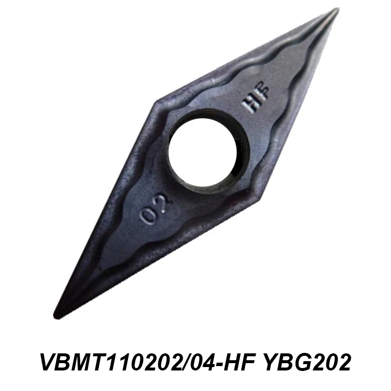 

Original VBMT 110202-HF 110204-HF VBMT110202-HF VBMT110204-HF YBG202 CNC Milling Cutter Insert External Turning Holder Carbide