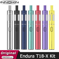 Original Innokin Endura T18 X Kit Vape 1000mAh Battery with 2.5ml Prism T18 Tank T18 Coil 1.5ohm E Cigarette Vaporizer