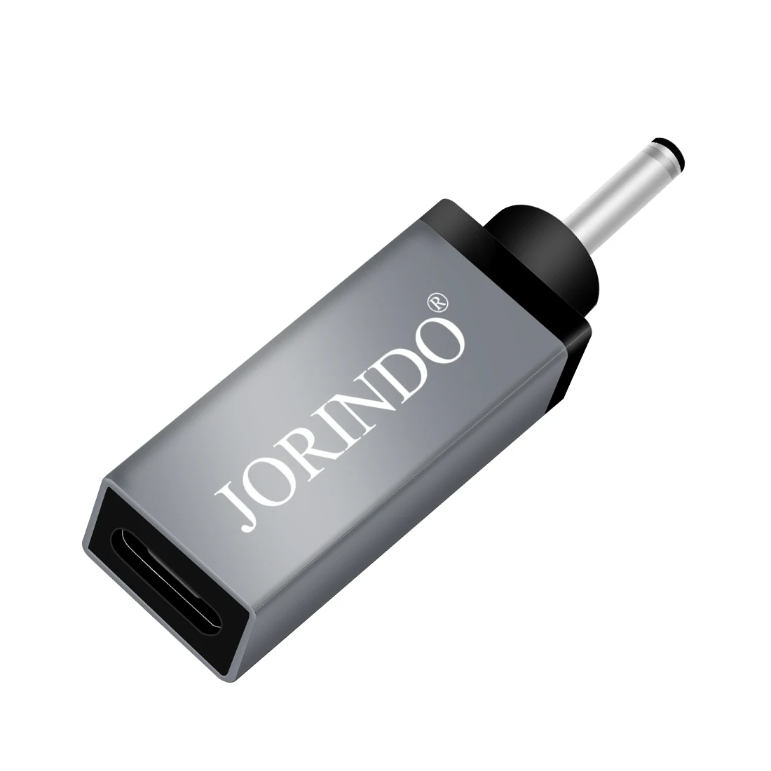 Carregador fêmea tipo c, conector macho para notebook ou pc, dc 3.0x100mm, compatível com computador dell