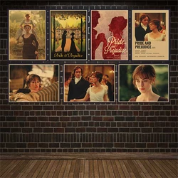 Pride & Prejudice retro posters kraft wall paper High Quality Painting For Home Decor wall stickers